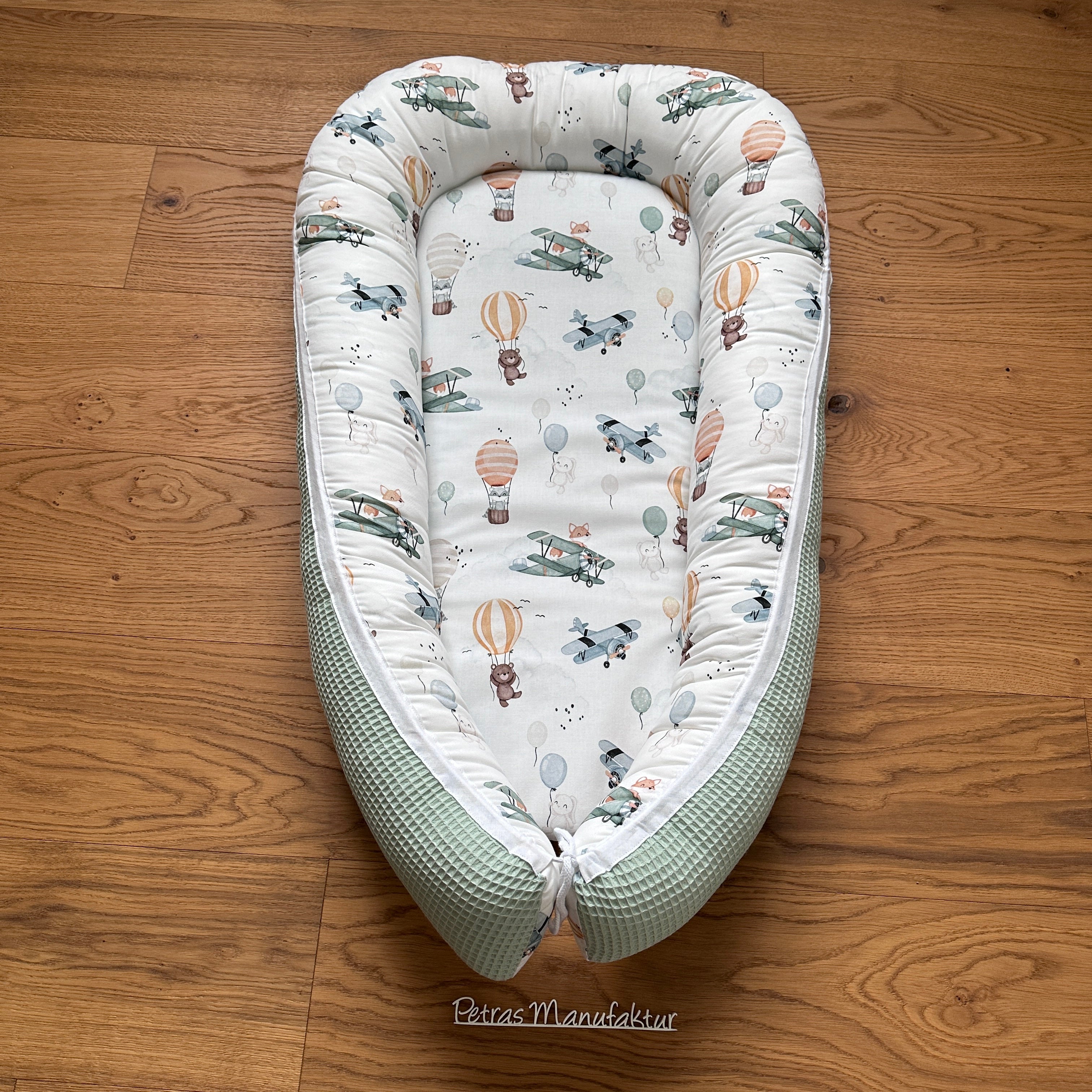 Babynestchen "fliegende Kuscheltiere“